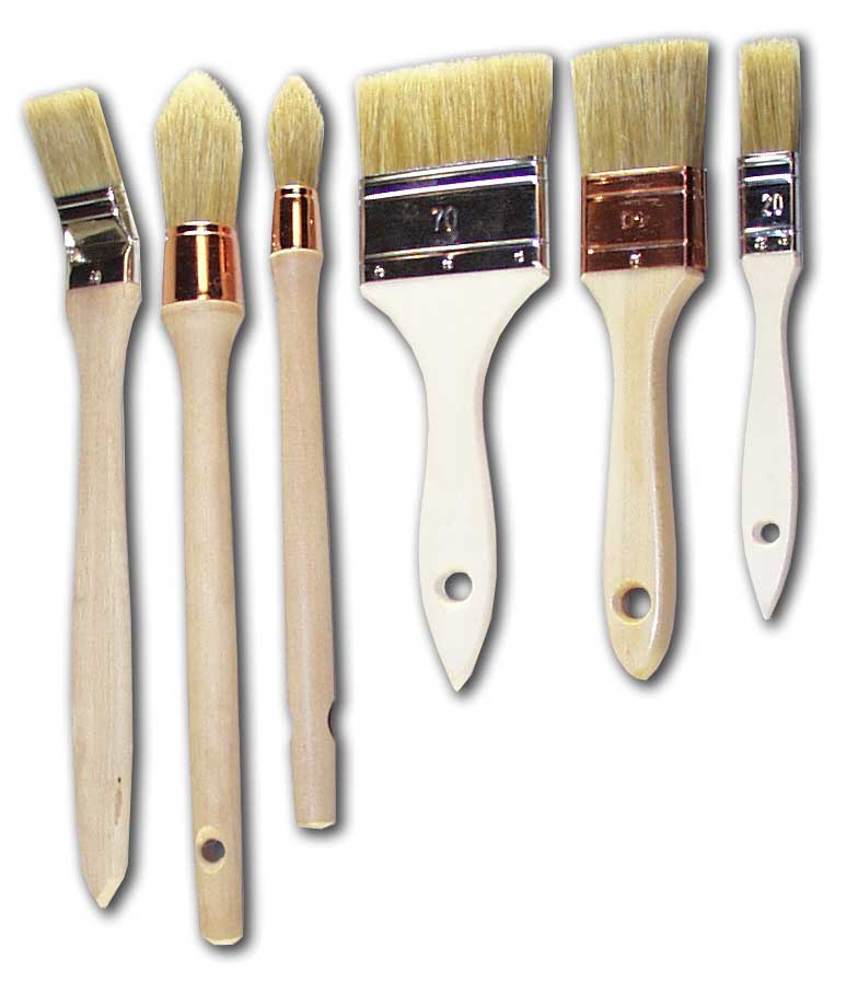 Lot de 7 brosses traditionnelles