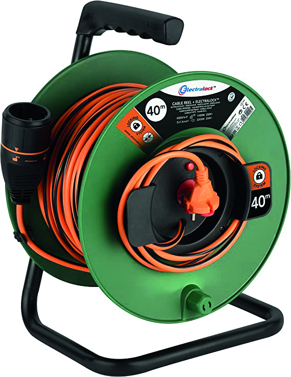 Enrouleur Electrique de jardin Electralock 40m