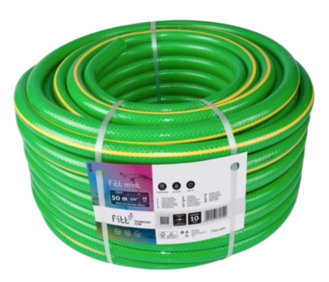 Tuyau d'arrosage Mint Ø19mmx50m vert - FITT