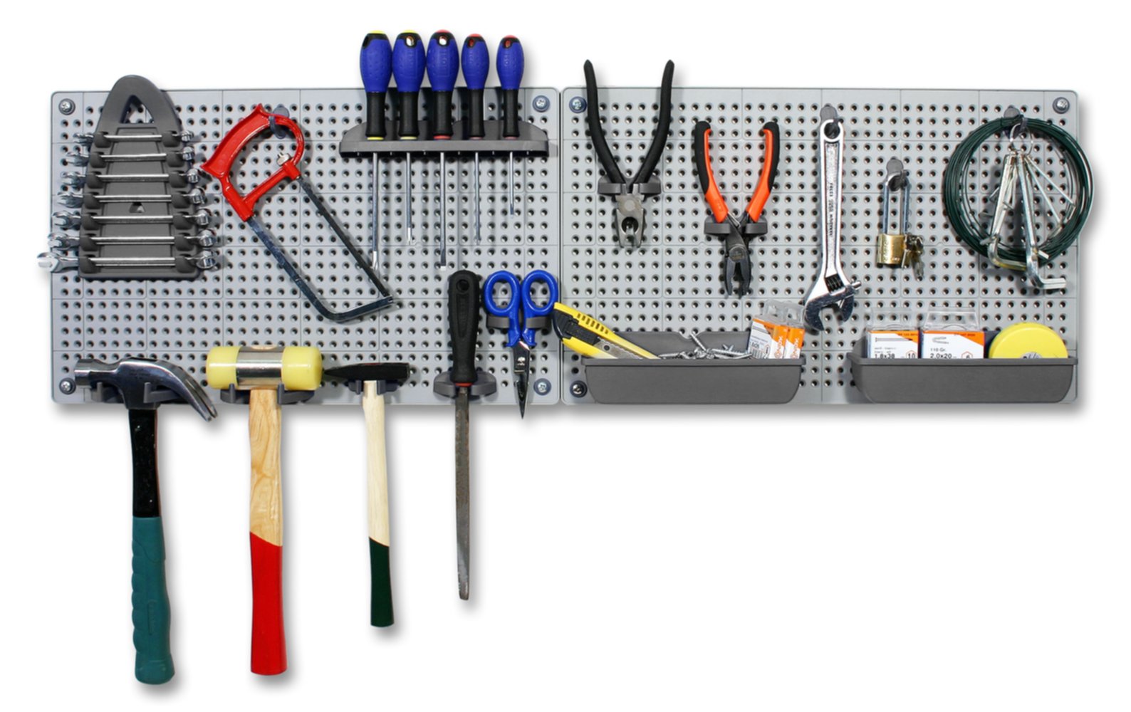 Panneau perforé rang outils de garage 50 x 31 cm - KETER