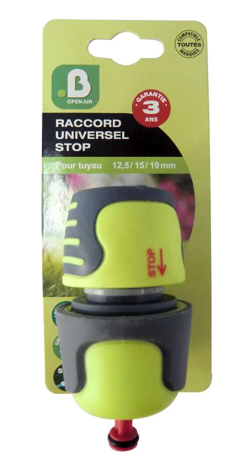 Raccord universel Stop 12,5 / 15 / 19 mm - .B