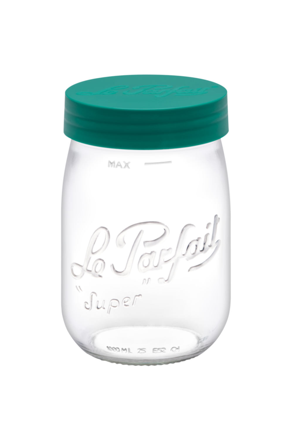 Bocal en verre Color Vis 1L Vert Sapin - LE PARFAIT