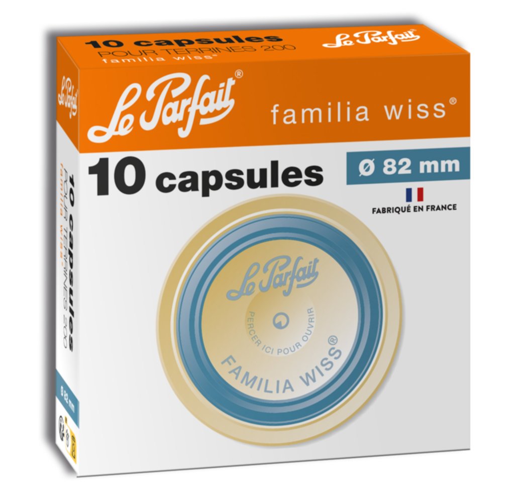 10 Capsules 82mm Familia Wiss - LE PARFAIT