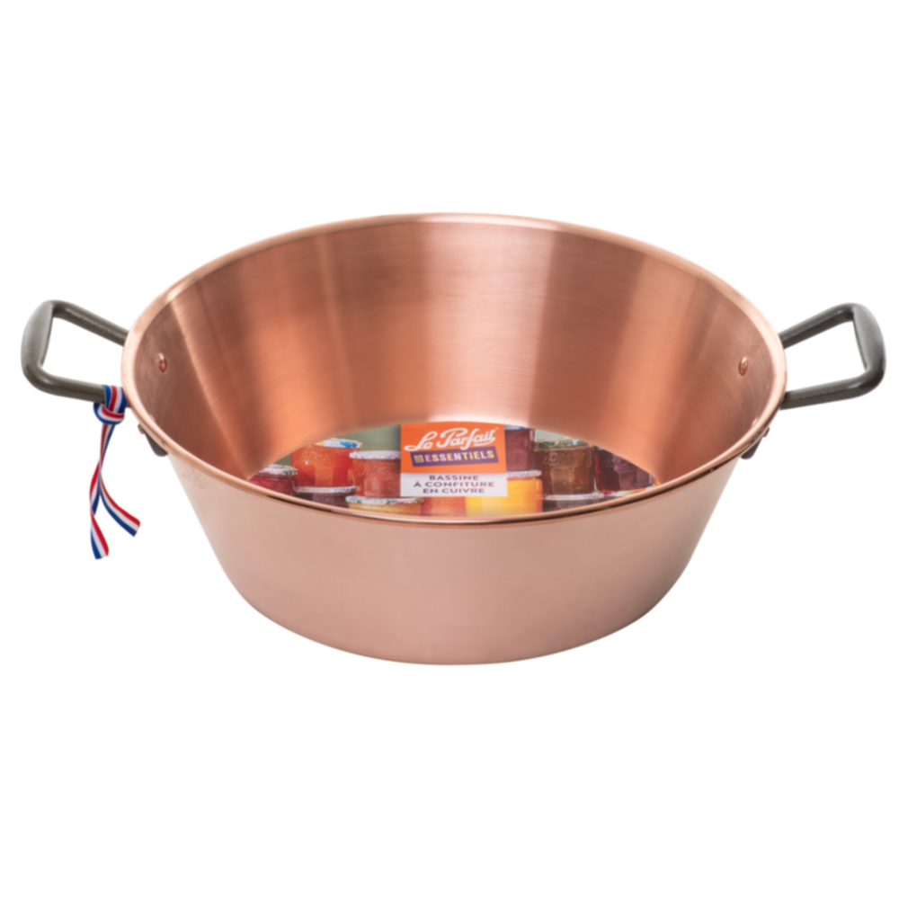 Bassine à Confiture Cuivre 38cm - LE PARFAIT