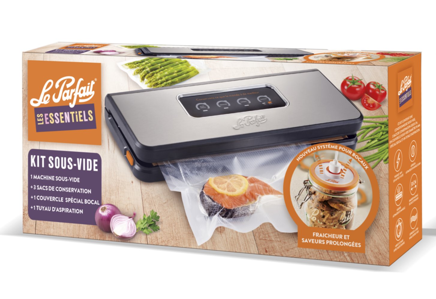 Kit Machine Sous-Vide​ 150 Watts - LE PARFAIT