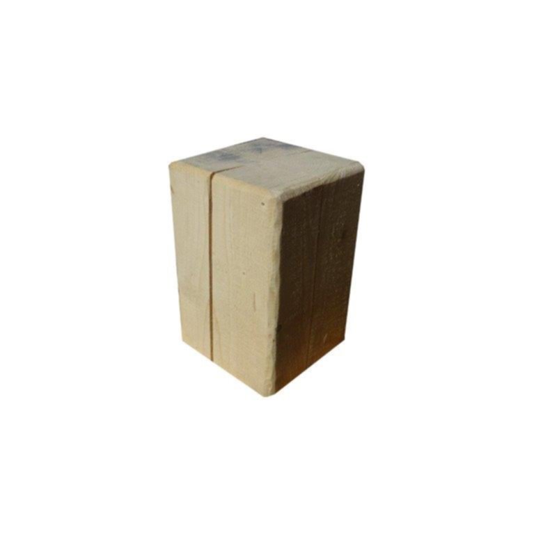 Cube sapin brut section 30x35cm H.45cm PEFC