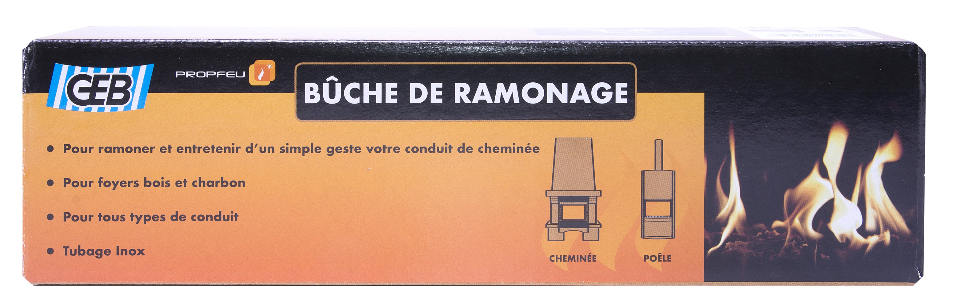 Bûche de ramonage Propfeu  - GEB