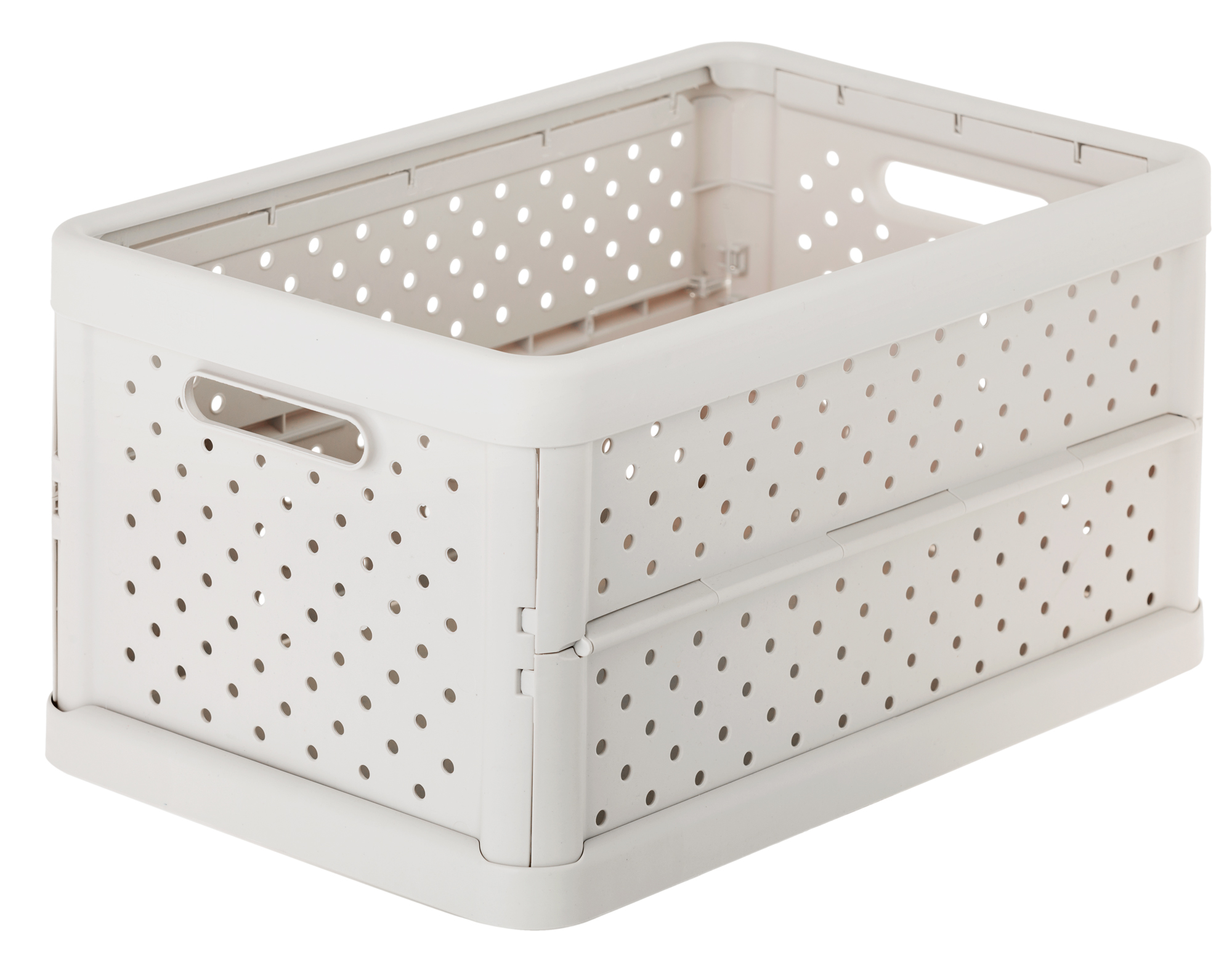 Boite pliable multifonction 11,3 l blanc sable