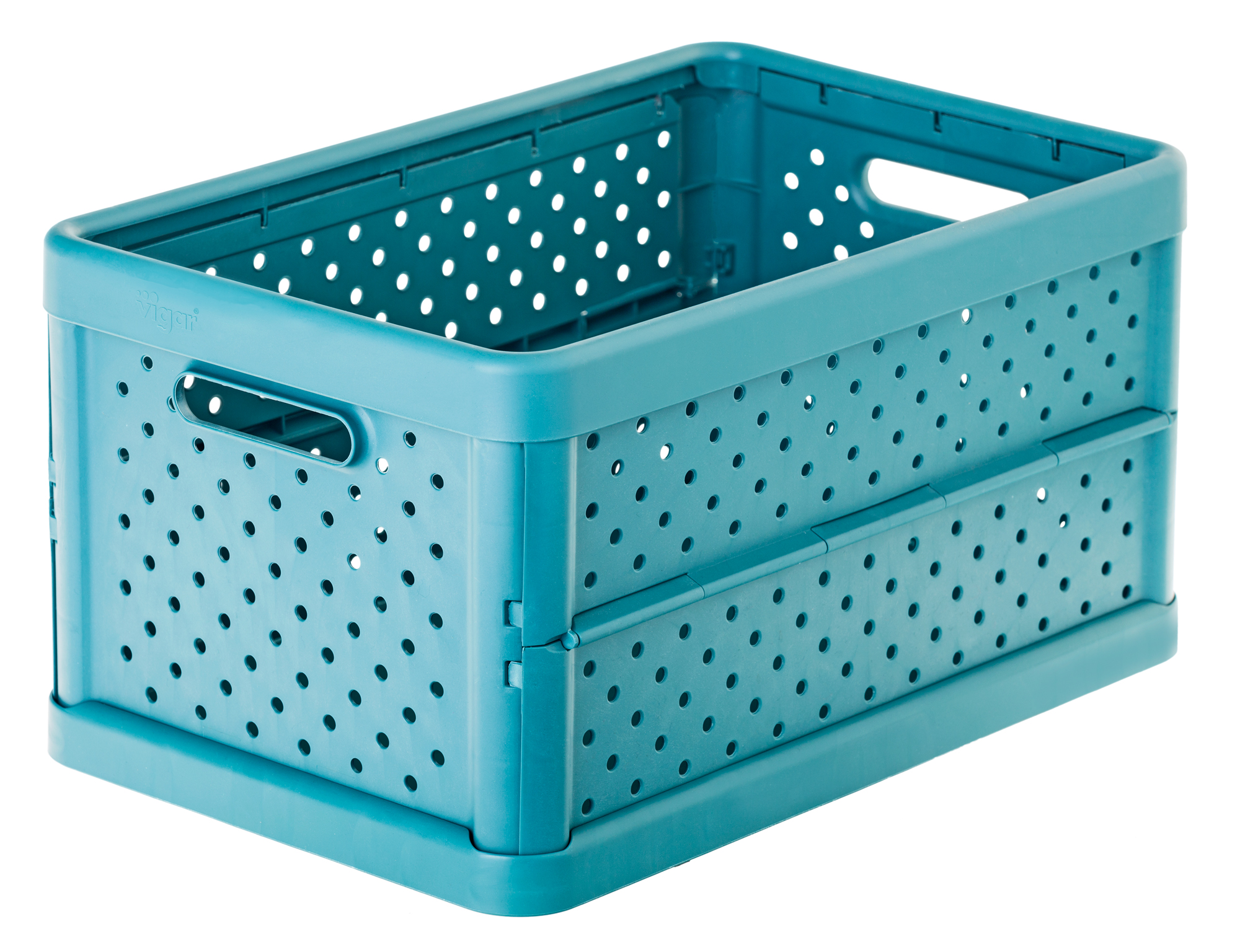 Boite pliable multifonction 11,3 l bleu pierre