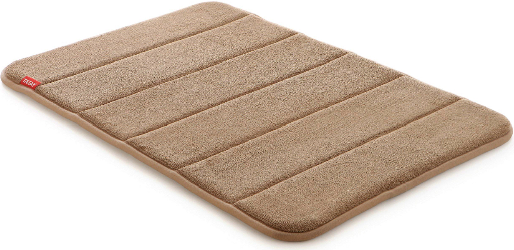 Tapis de bain 40 x 60 cm beige