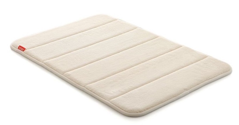 Tapis de bain 40 x 60 cm blanc