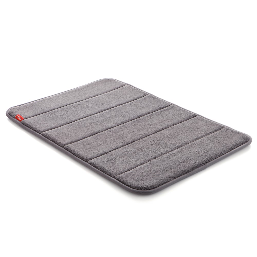 Tapis de bain nuvola 40x60 cm gris