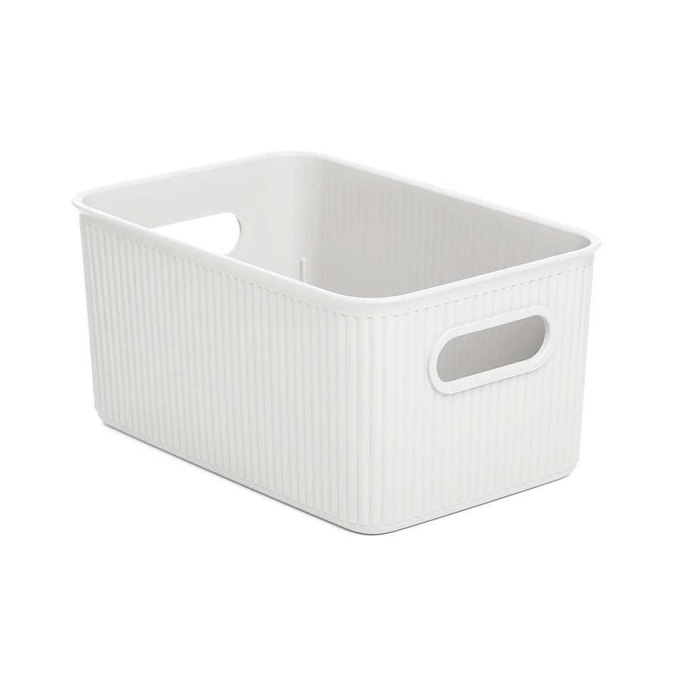 Panier Rangement Baobab 5L Blanc