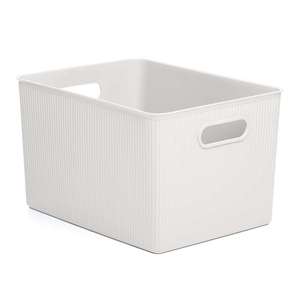 Panier Rangement Baobab 22L Blanc