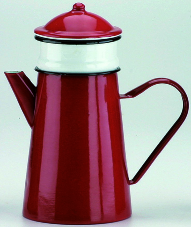 Cafetière filtre rouge 1l50