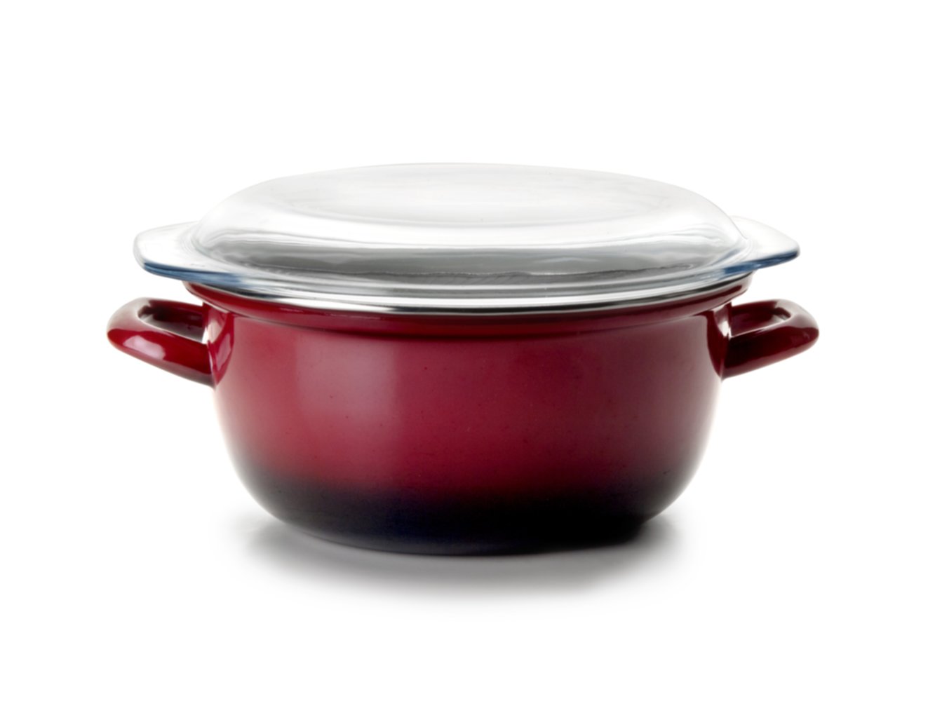 Friteuse volcan panier et couv. verre 24cm