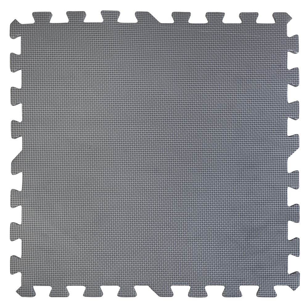 Tapis de sol piscine dalles Puzzle 5x5x,8cm gris anthracite - GRE