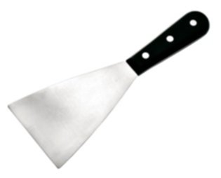 Spatule inox triangulaire pro chef