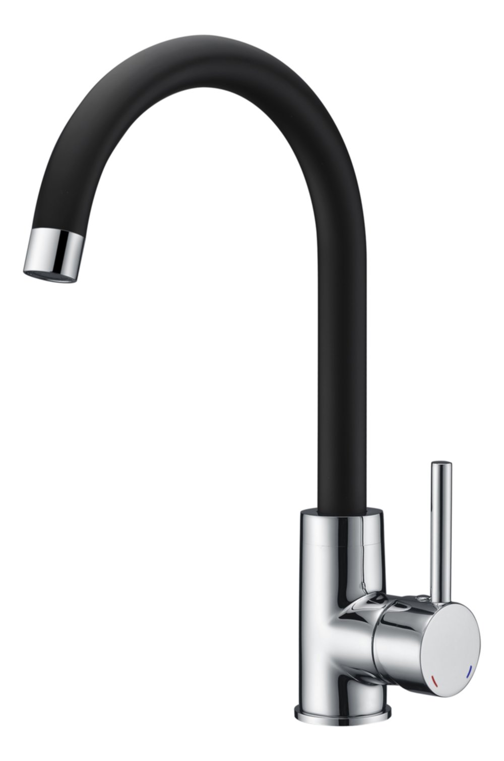 Mitigeur évier Ilo bicolore chrome/noir – ROUSSEAU