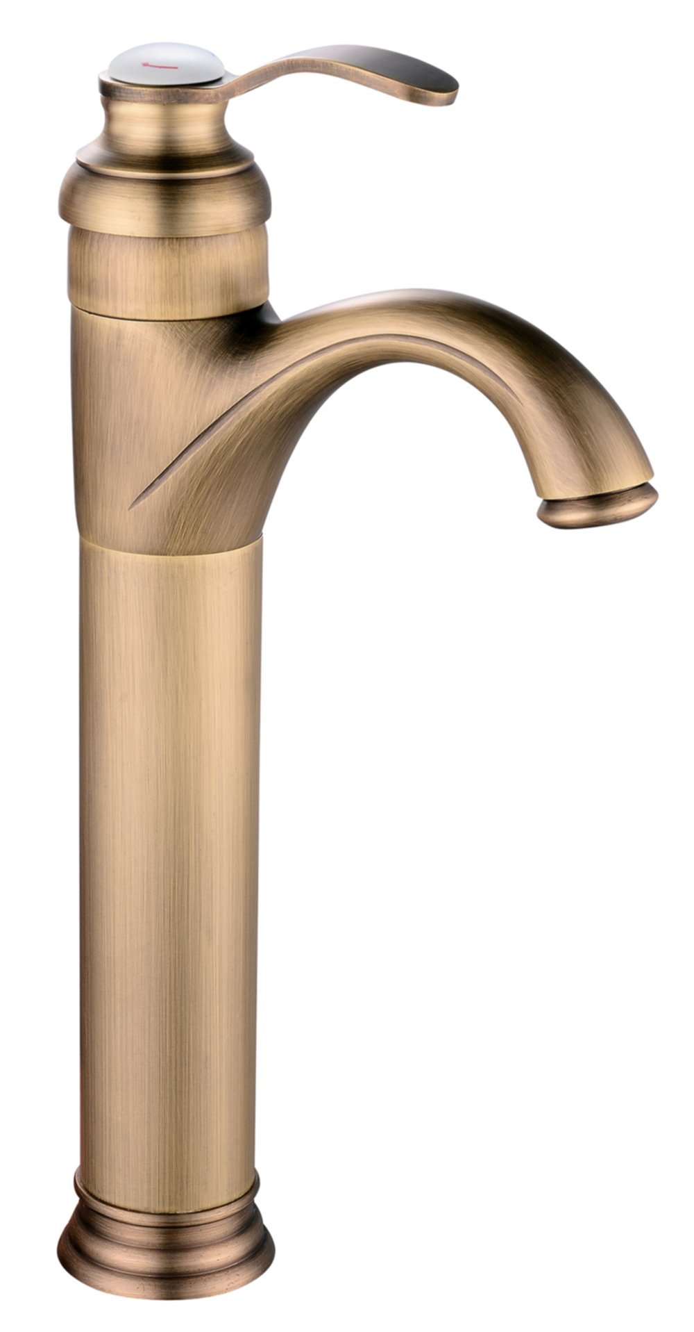 Mitigeur lavabo byron haut vieux bronze