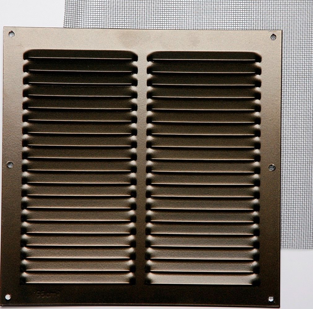 GRILLE ALUMINIUM BRONZE  À VISSER 