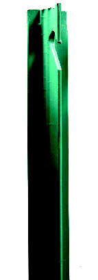 Poteau T plastifié MRT hauteur 1,50m section 30x30 ép.2,7 mm