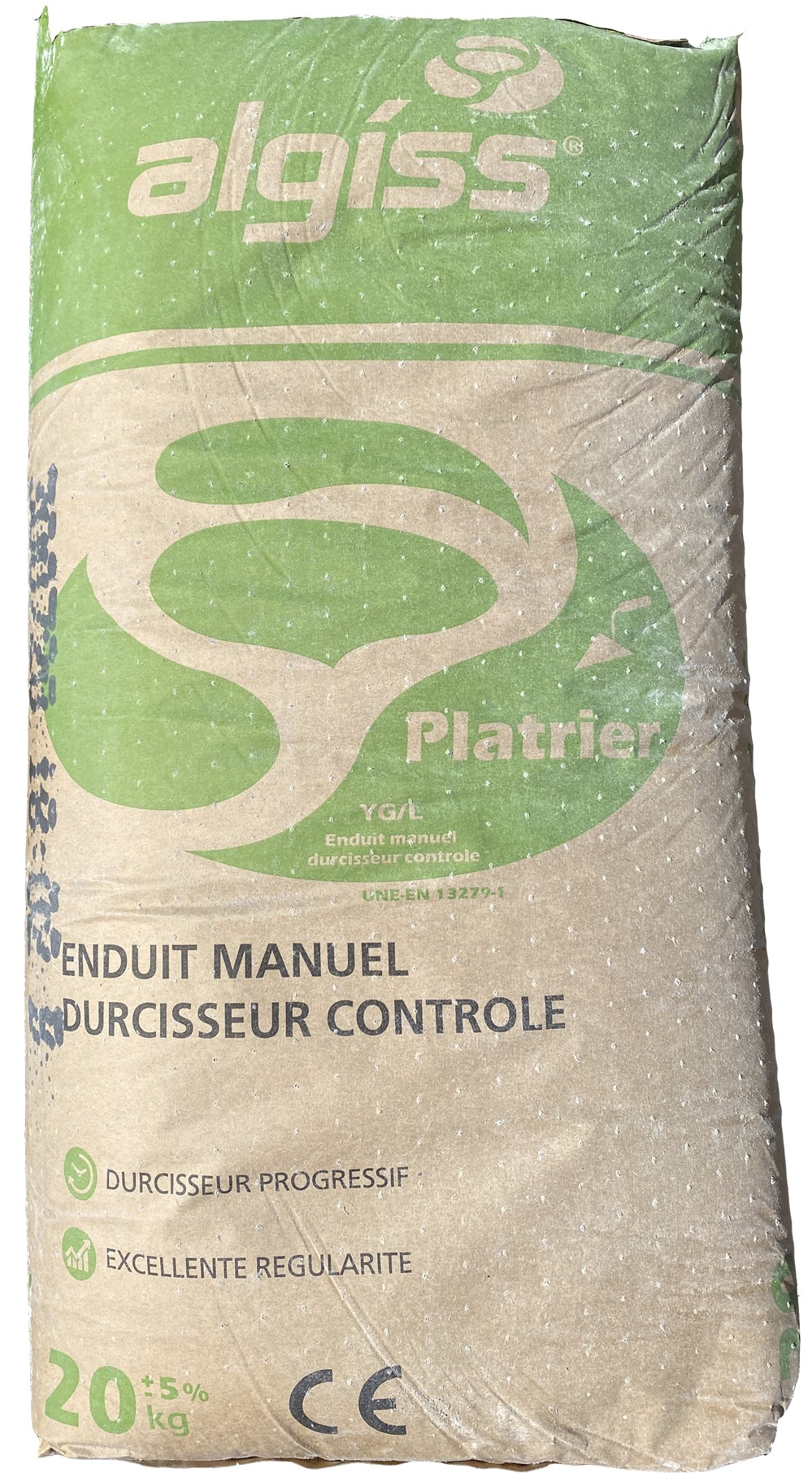 Sac 20kg platrier durcisseur control