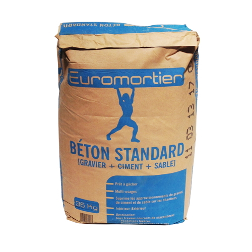 Béton standard 35kg EUROMORTIER