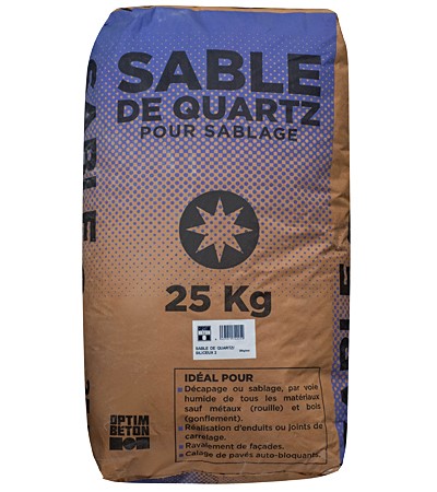 Sable Siliceux Nº 1 25 Kg (56 Sacs/Palette) OPTIM BÉTON