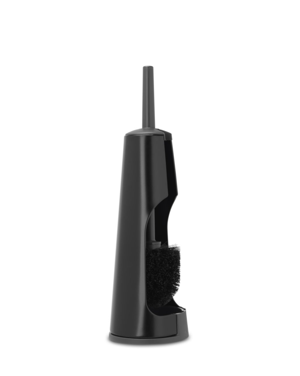 Brosse de Toilettes et Support ReNew Noir Mat