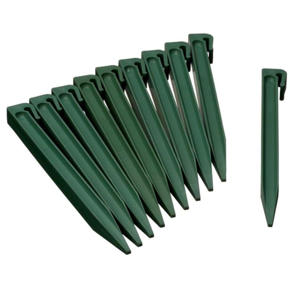 Ancres pour bordures de jardin, vert