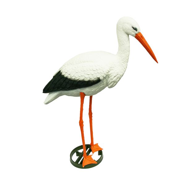 Figurine déco cigogne