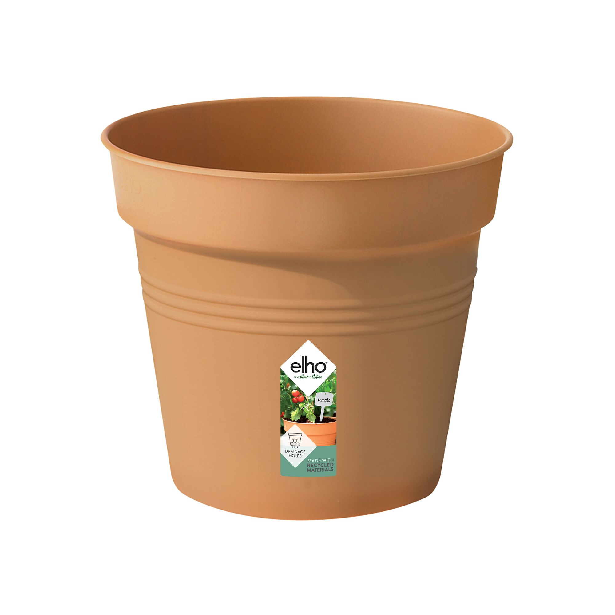 Pot de culture Green basics 11cm terre cuite doux