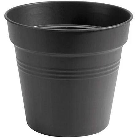 Pot plastique 24cm Green Basics noir - ELHO