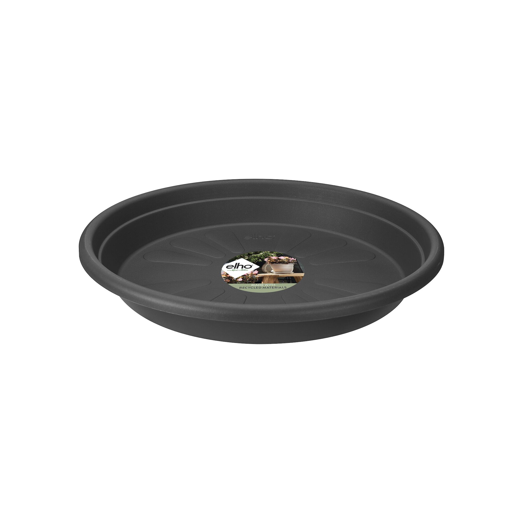 Soucoupe universelle ronde 30cm anthracite