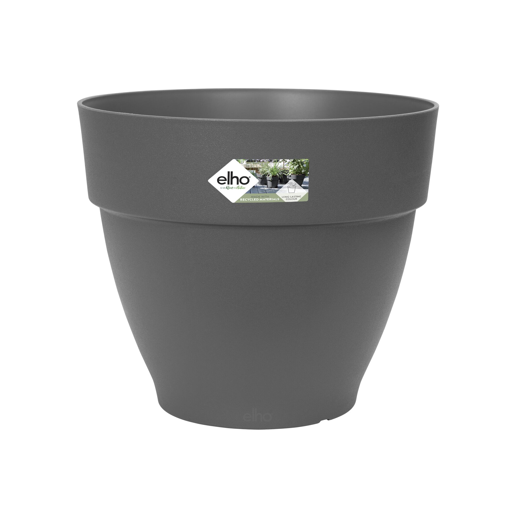 Pot Vibia campana rond 20cm anthracite