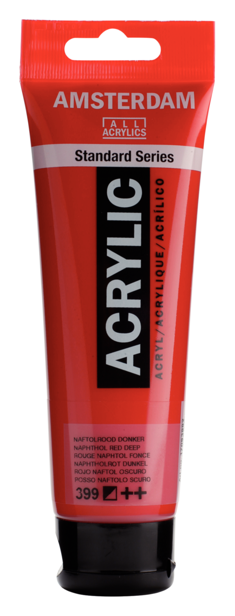 Peinture acrylique rouge naphtol 120ml