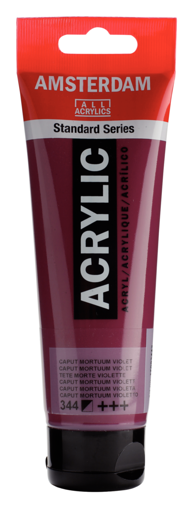 Peinture acrylique Standard Series Tête Morte Violette 344 120ml - AMSTERDAM