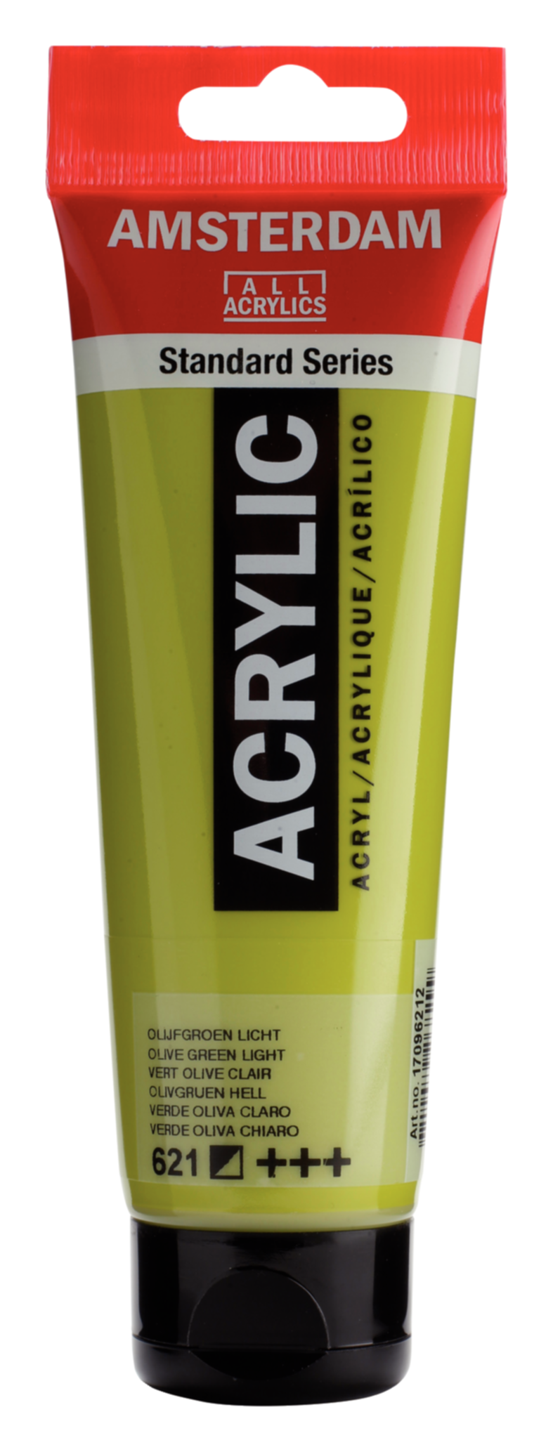 Peinture acrylique Standard Series Vert Olive Clair 621 120ml - AMSTERDAM