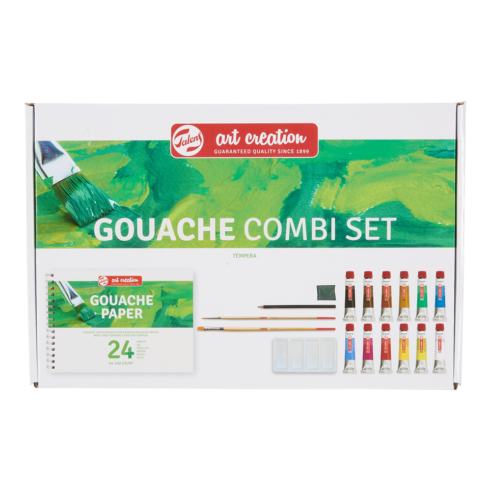 Set Gouache Combi 12x12 ml - TALENS ART CREATION