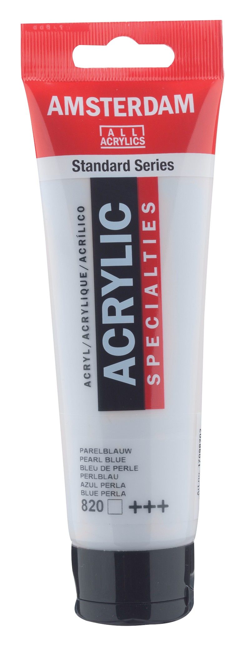 Peinture acrylique en tube 120ml bleu nacre - AMSTERDAM