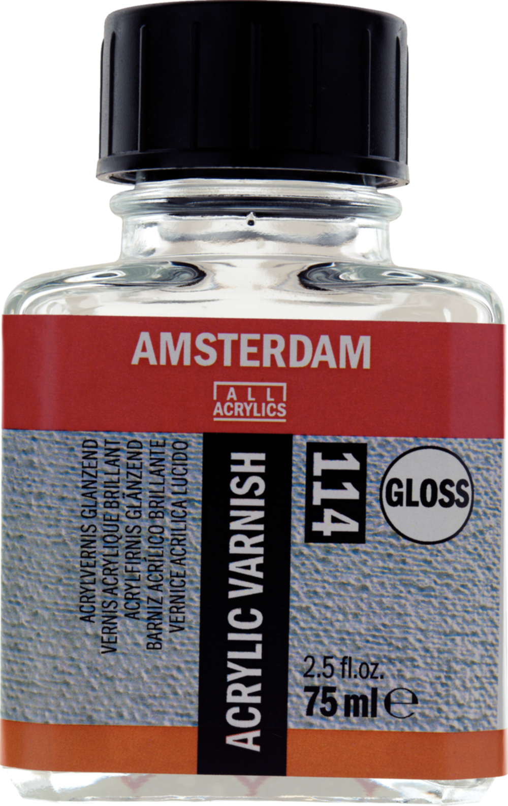 Vernis peinture acrylique 114 Brillant 75ml - AMSTERDAM