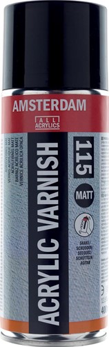 Aérosol vernis peinture acrylique 115 Mat 400ml - AMSTERDAM