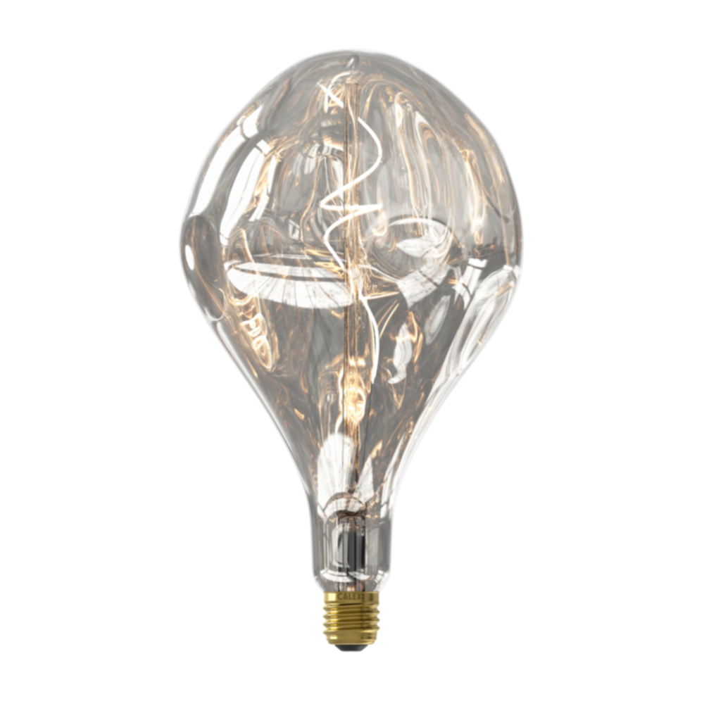 Ampoule déco LED Organic Evo E27 6W 160lm 1800K Silver - CALEX