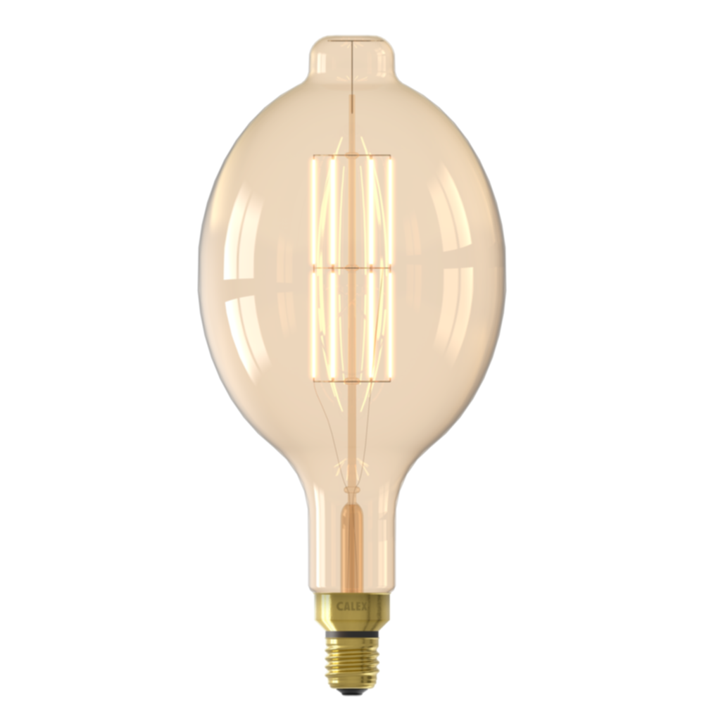 Ampoule déco LED HighLm Colosseum E27 10,5W 1100lm 2100K Gold - CALEX