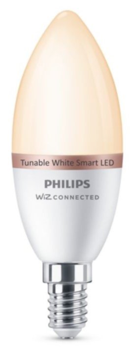 Ampoule Smart LED flamme 4,9W C37 E14 - PHILIPS