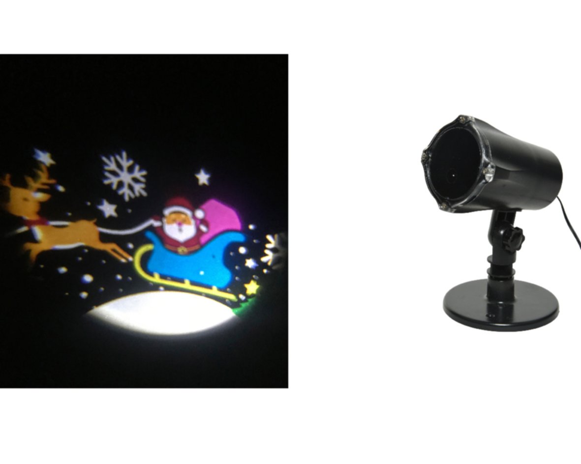 Projecteur 3d Pére noël/luge 15m 30m2