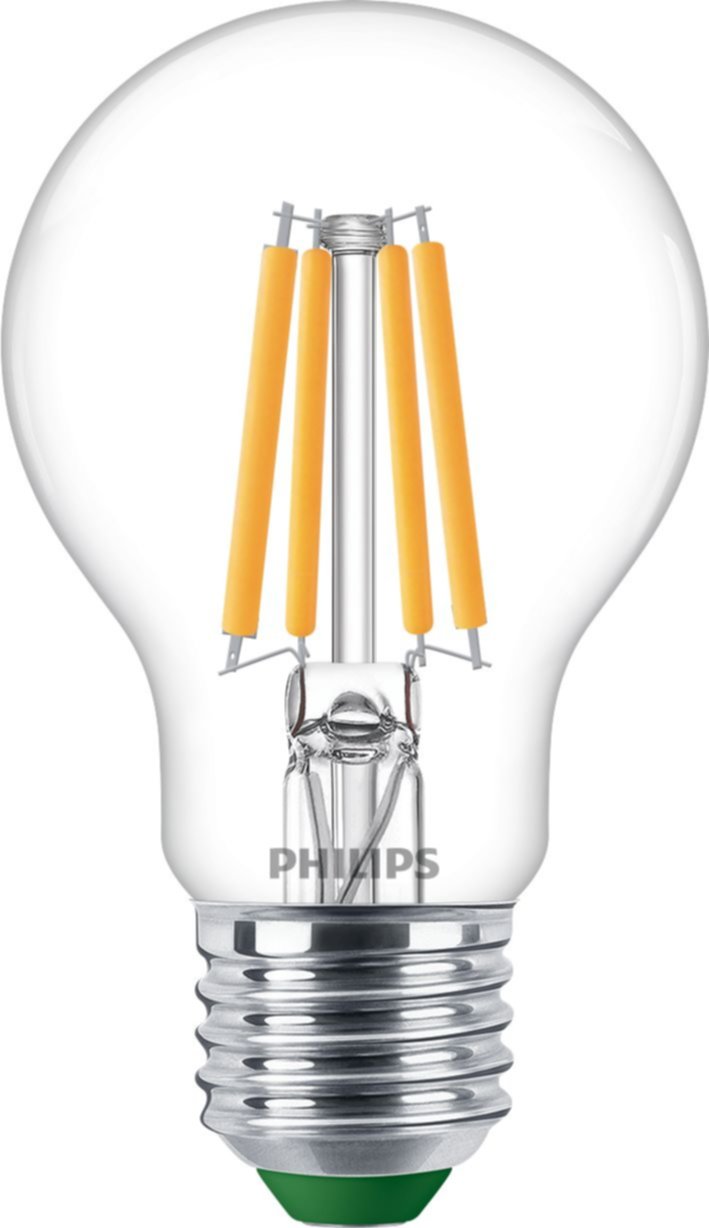 Ampoule LED Ultra Efficient 40W Standard E27 Blanc Chaud Claire Non-Dimmable Verre - PHILIPS