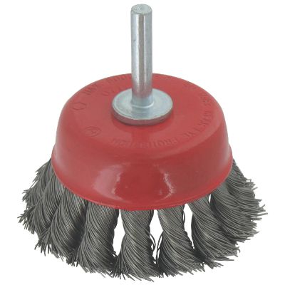 Brosse coupe mèches acier torsadées Ø 70 mm - SCID