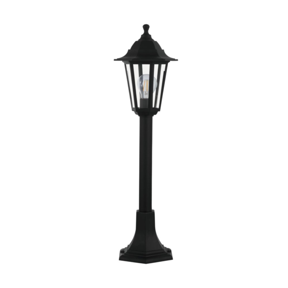 Potelet extérieur 1 lumière Duanera PVC noir - EGLO